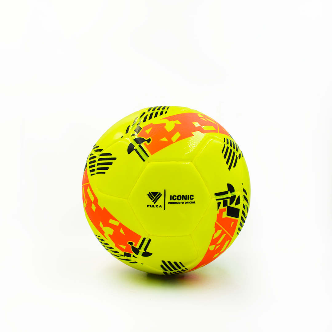 Iconic Football Ball - Yellow Orange