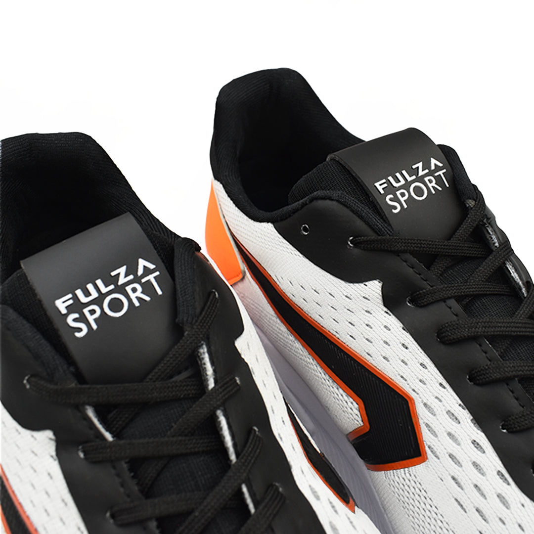 Manchester Sport - White/Black/Orange
