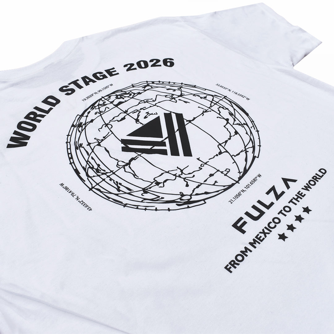 T-shirt World Stage Fulza - White