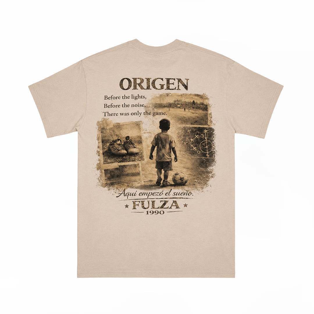 T-shirt ORIGEN 1990 - Beige