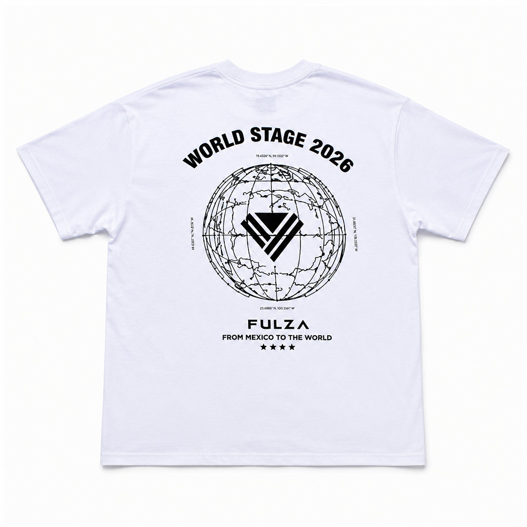 T-shirt World Stage Fulza - White