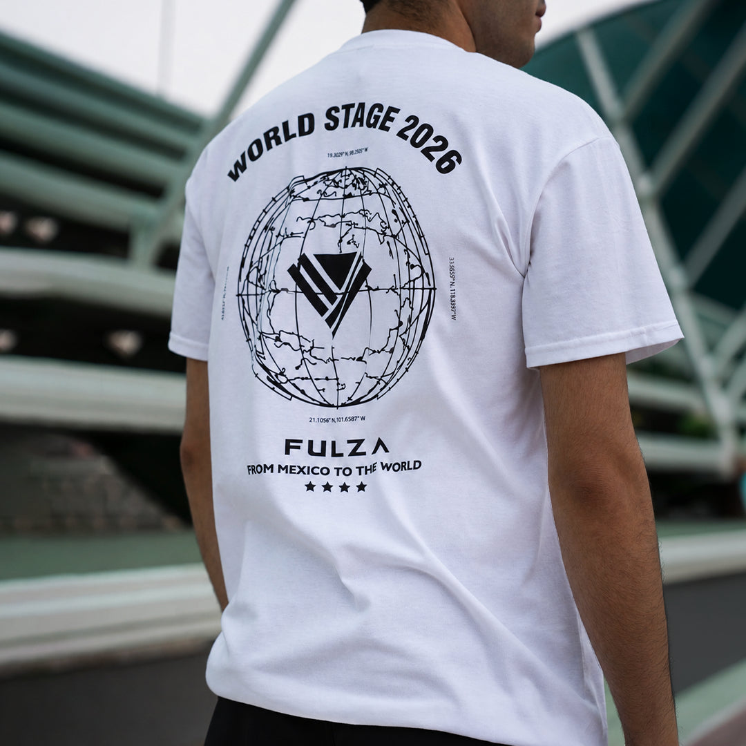 T-shirt World Stage Fulza - White