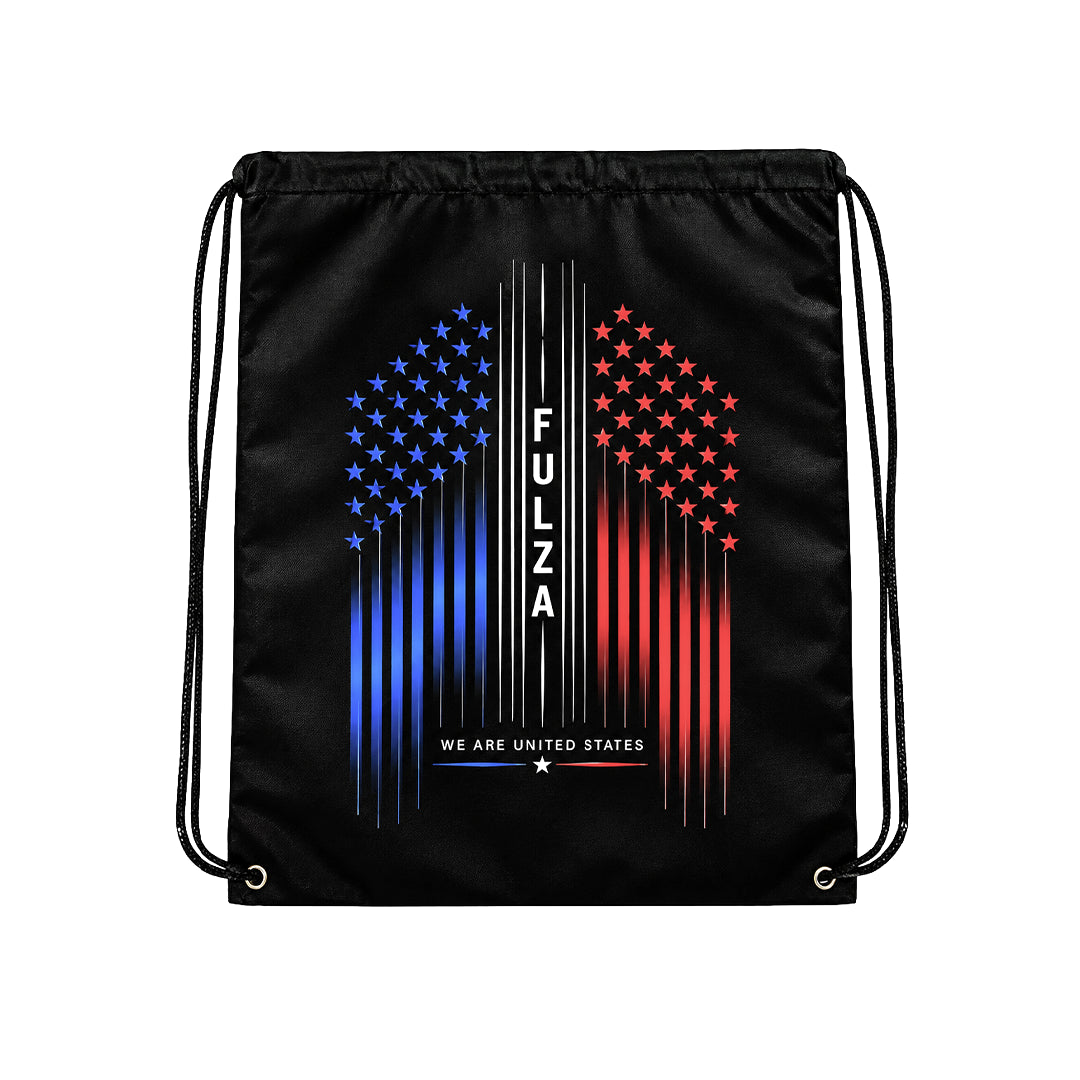 Drawstring bag We are United States