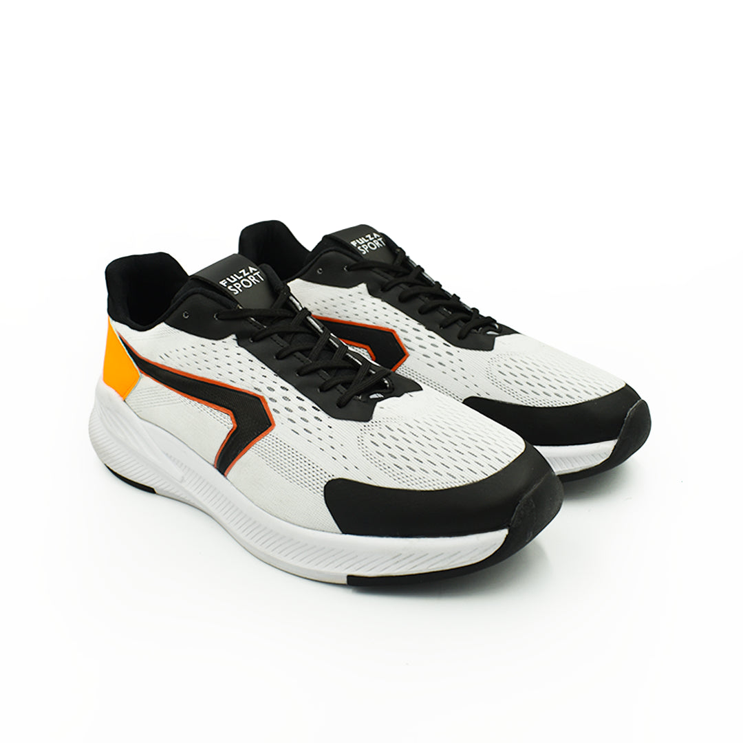 Manchester Sport - White/Black/Orange