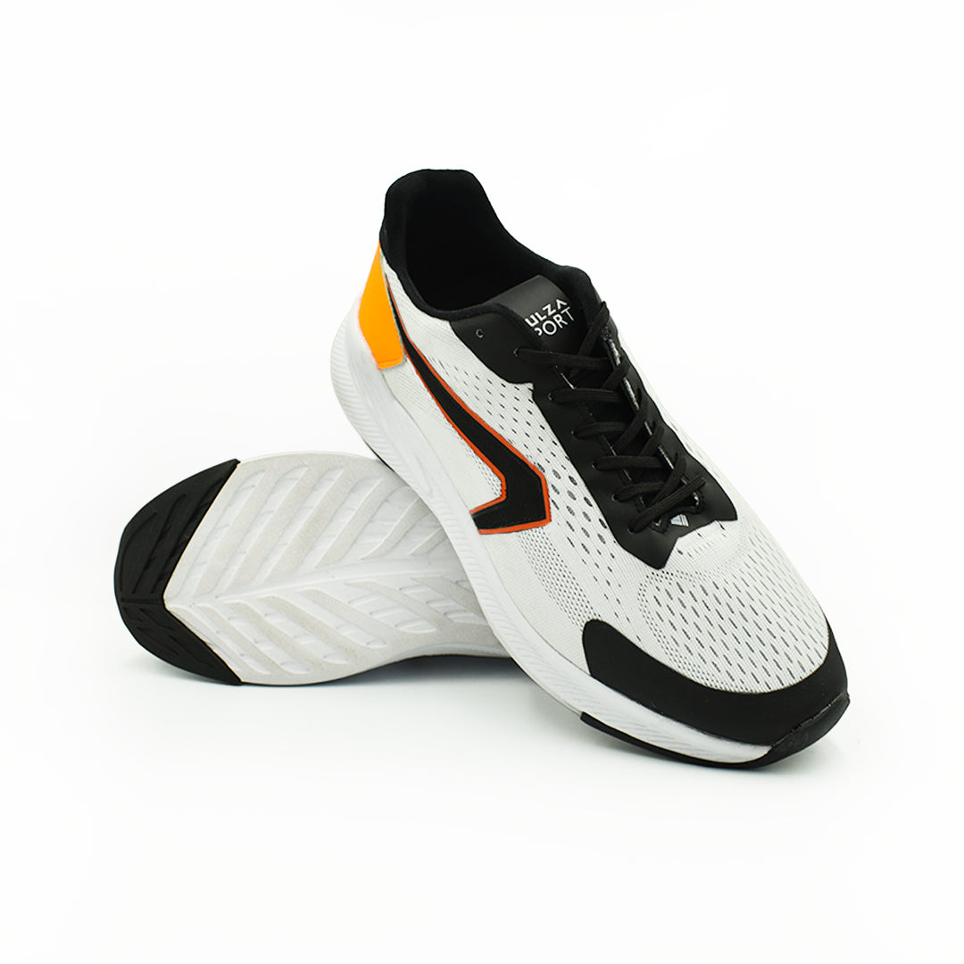 Manchester Sport - White/Black/Orange