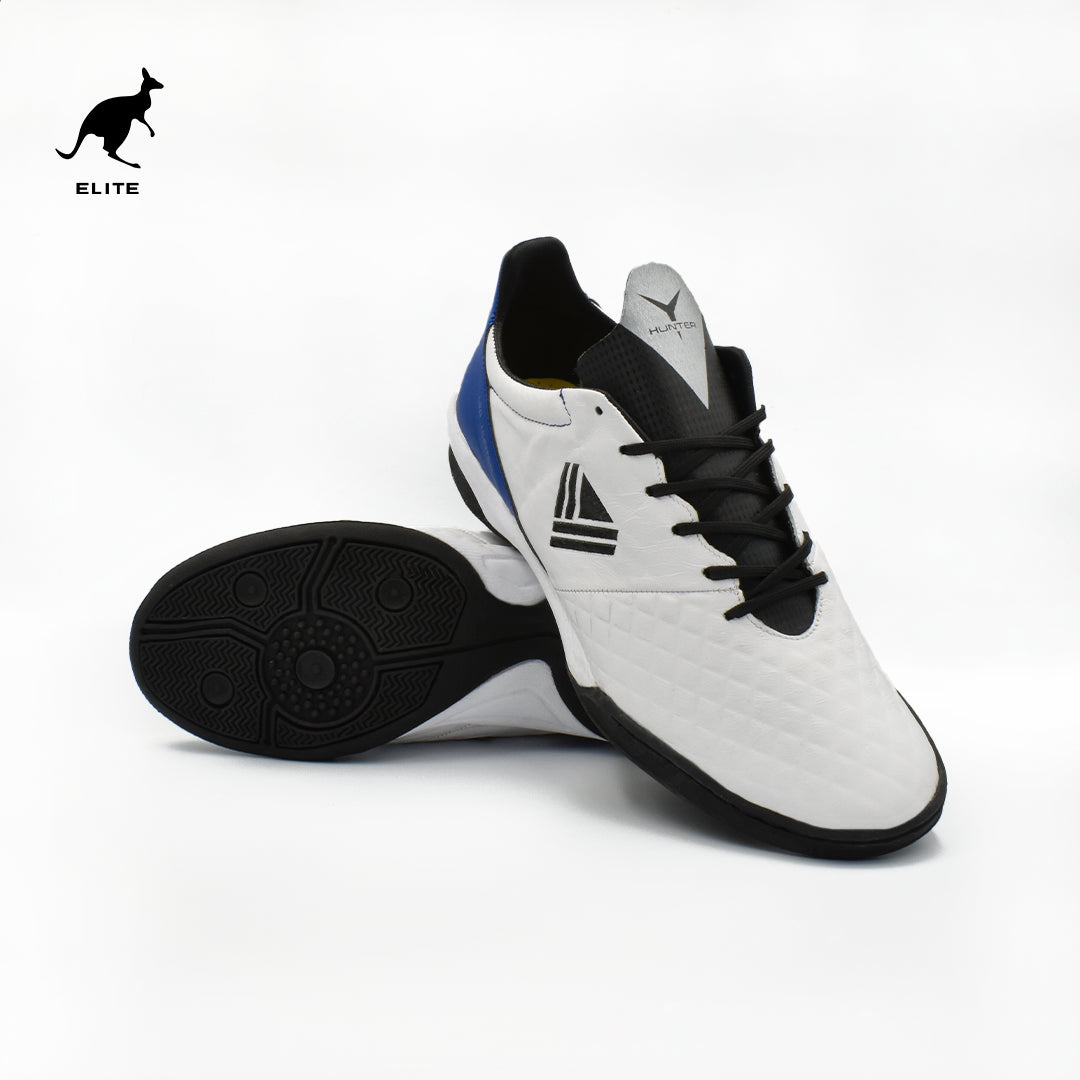 Hunter Elite PK - White Blue - Indoor
